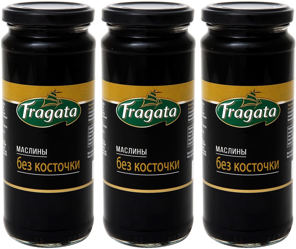 Маслины Fragata 330г (упаковка 3 шт.)