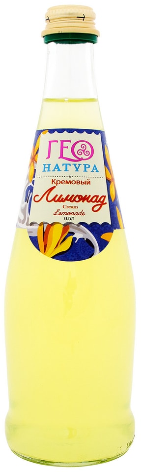 Напиток Geo Natura Лимонад Кремовый 500мл