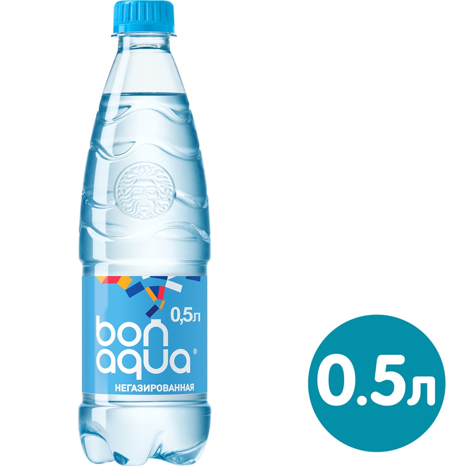 Вода Bonaqua питьевая негазированная 500мл