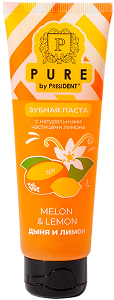 Зубная паста Pure by PresiDENT Дыня и лимон 100г