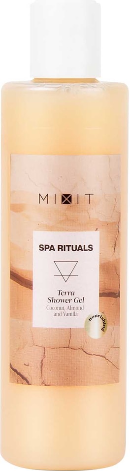 Гель для душа MiXiT Spa Rituals Terra Shower Gel Питательный c экстрактами кокоса и миндаля 250мл