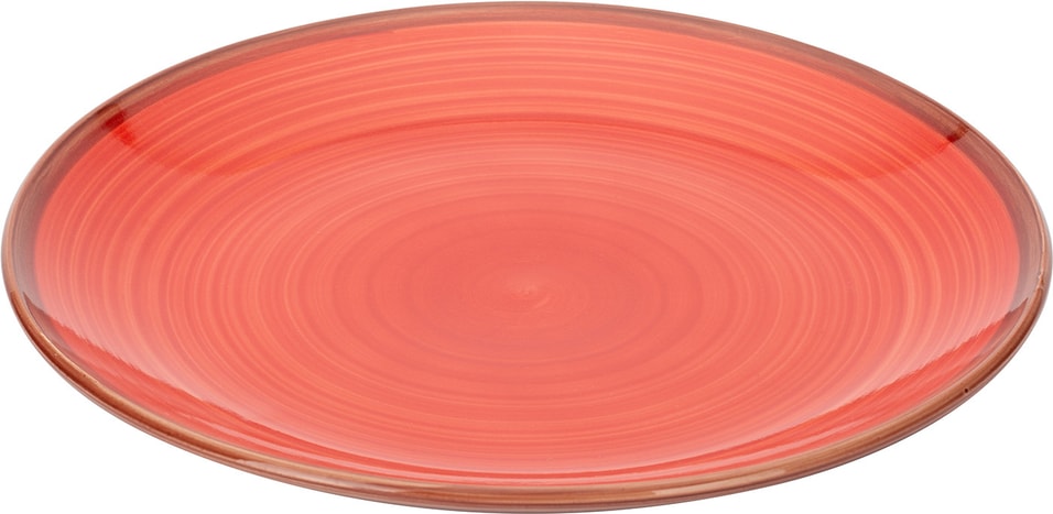 Тарелка обеденная Fioretta Wood Red 27см от Vprok.ru