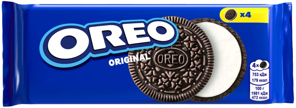 Печенье Oreo Original 38г - Vprokru Перекрёсток 35₽