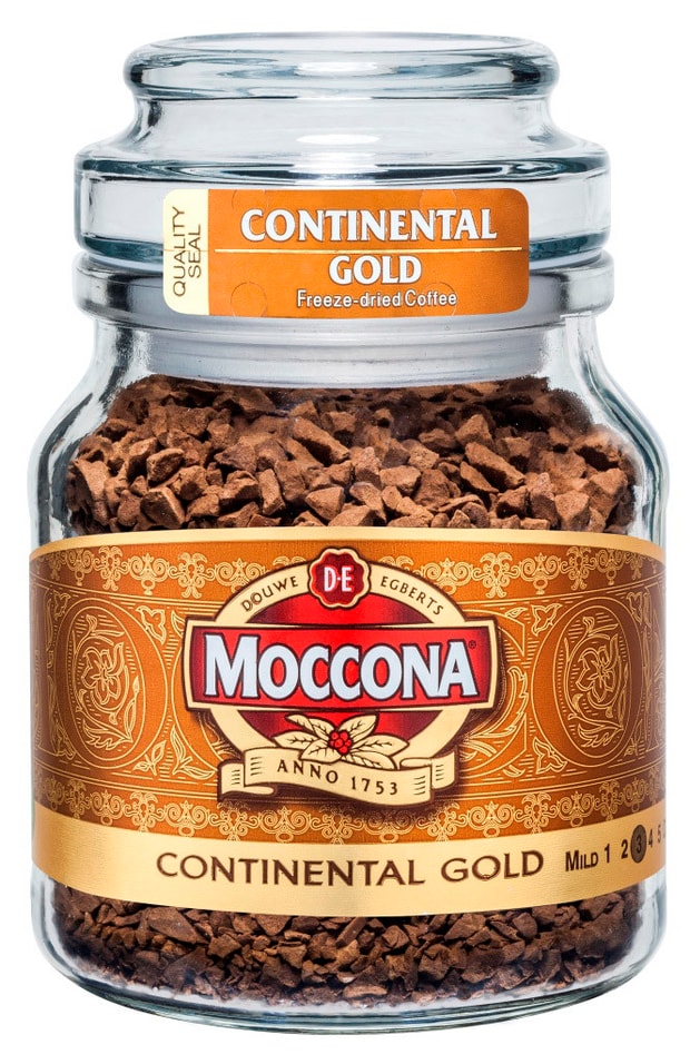 Кофе растворимый Moccona Continental Gold 47.5г