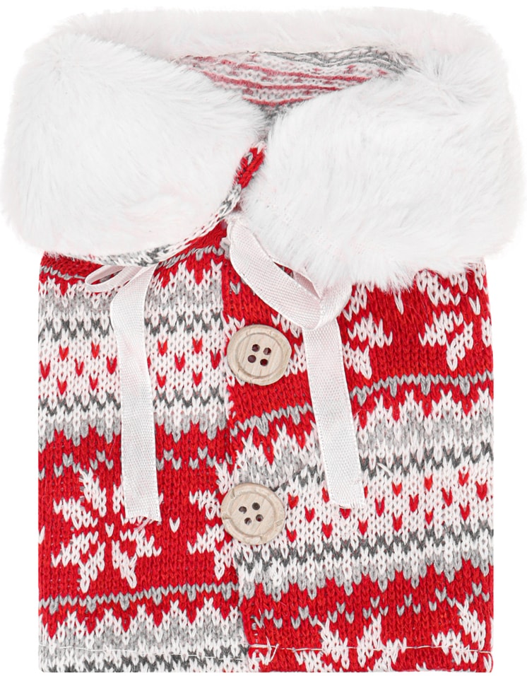 Чехол на бутылку Miland Новогоднее настроение 21*13см