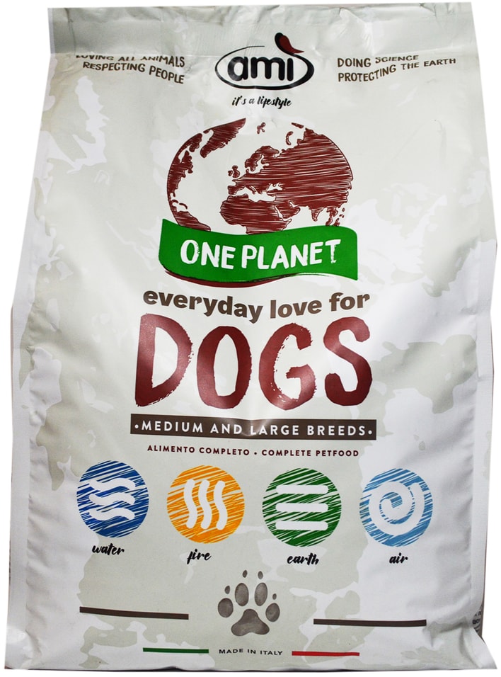 Сухой корм для собак Ami Dog Веганский полнорационный 3кг