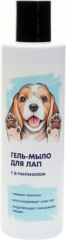 Гель-мыло для собак LAdeleide для лап защитное 250мл