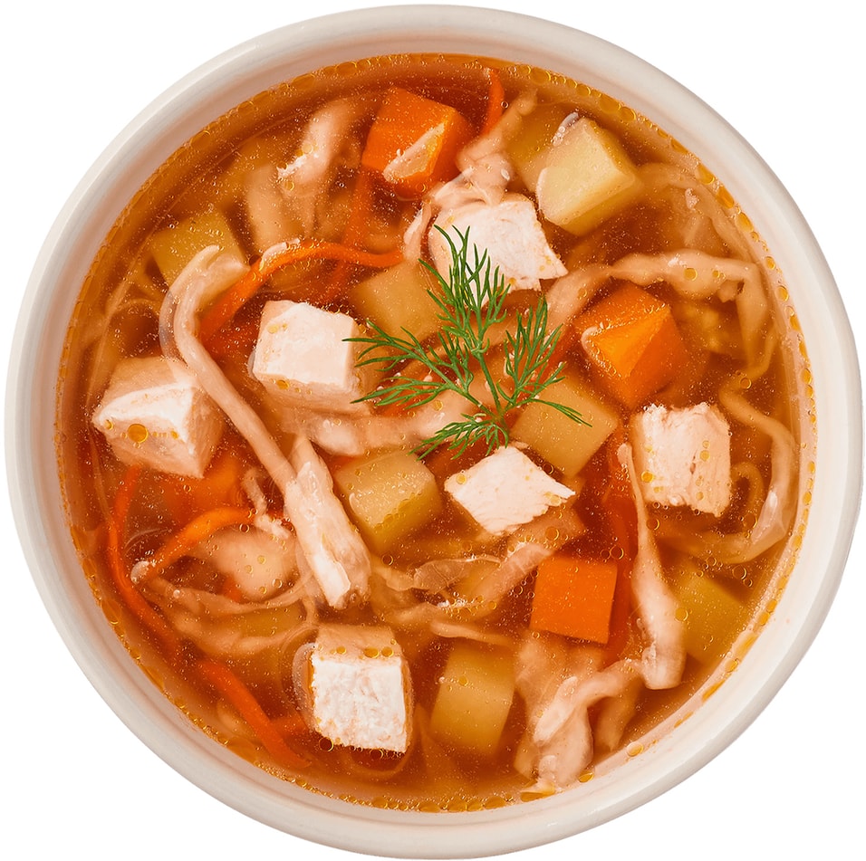Щи Шеф Перекресток из квашеной капусты с курицей 300г