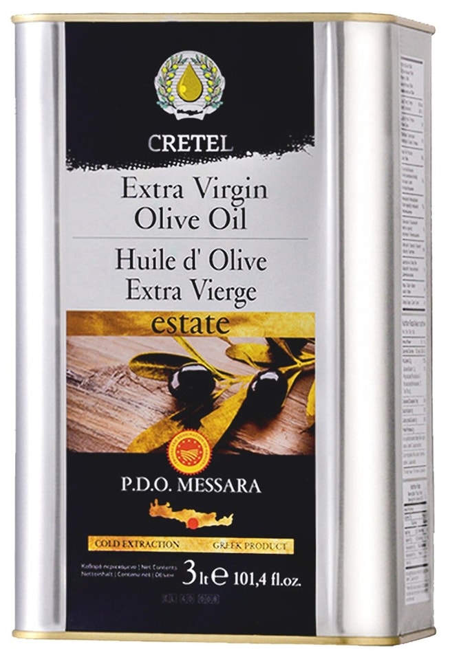 Масло оливковое Cretel Estate Extra Virgin 3л