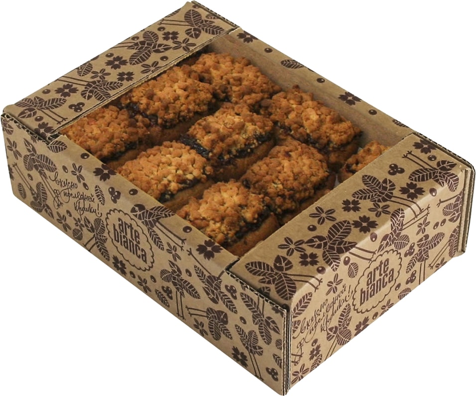 Печенье Arte Bianca с джемом со вкусом вишня 400г