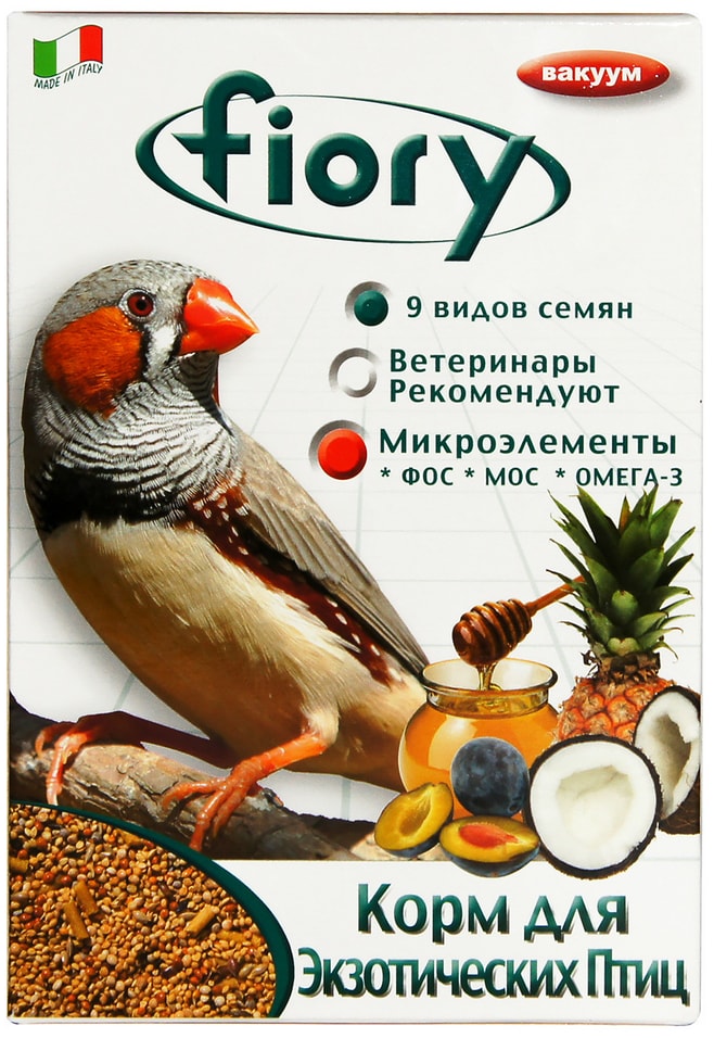 Корм для экзотических птиц Fiory 400г