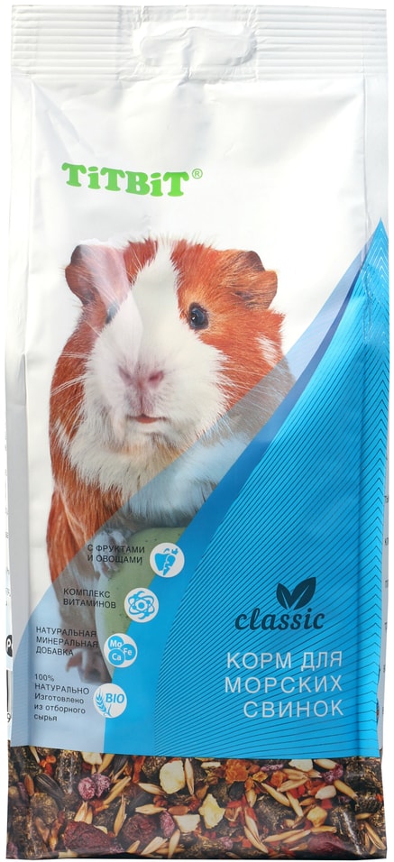 Корм для морских свинок TiTBiT Classic 500гс доставкой!