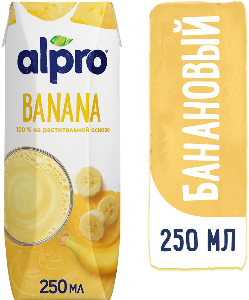 Напиток соевый Alpro Soya Banana 250мл от Vprok.ru