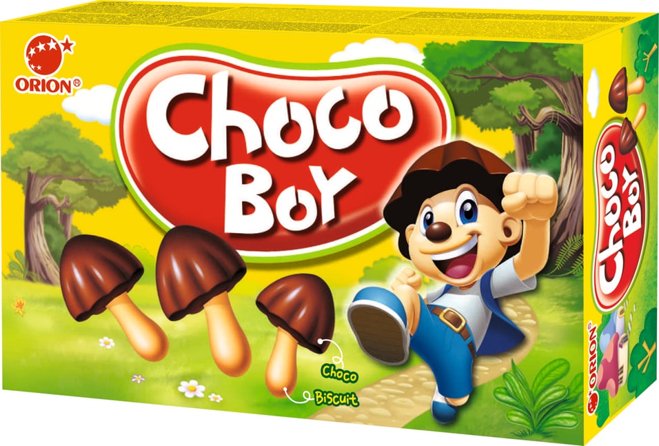 Печенье Choco Boy 45г - Vprok.ru Перекрёсток