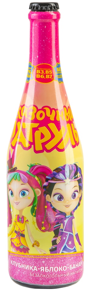 Напиток МиМиМишки с соком Клубника-Яблоко-Банан 750мл