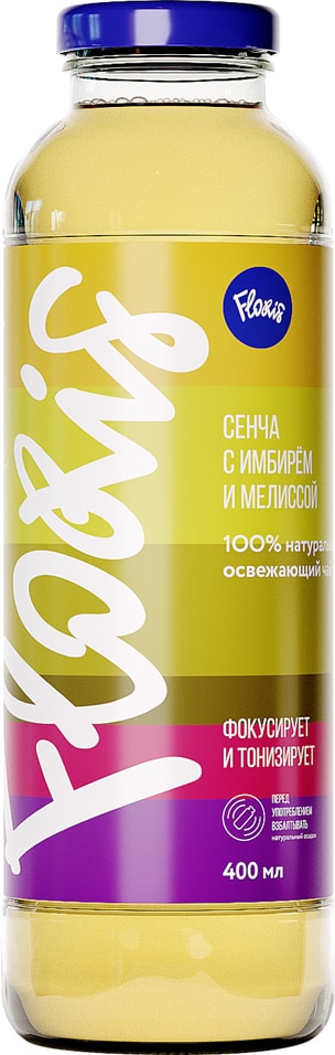 Напиток безалкогольный Floris Сенча с имбирем и мелиссой 400мл