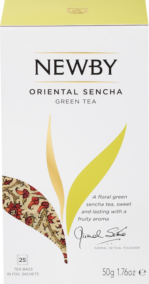 Чай Newby Восточная сенча 25*2г