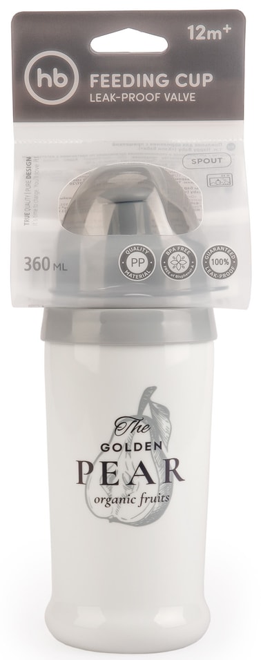 Поильник Happy Baby с прищепкой 12 360мл 329₽