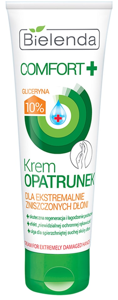Средство для рук Bielenda Comfort чрезвычайно активный уход за поврежденной кожей 75мл