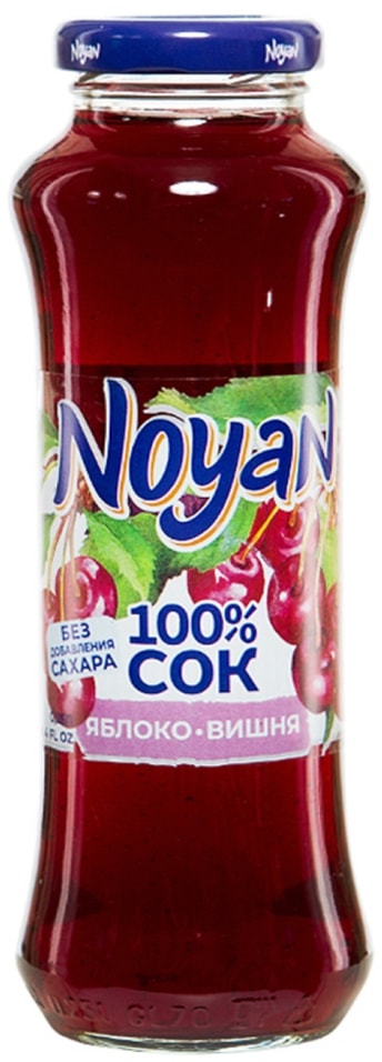 Сок Noyan Яблоко-Вишня 250мл - Vprok.ru Перекрёсток