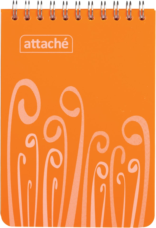 Блокнот Attache Fantasy оранжевый А6 80 листов