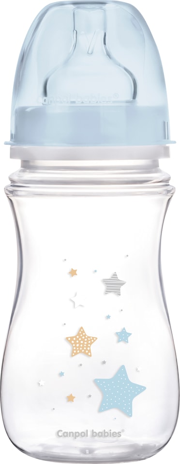 Бутылочка Canpol Babies PP EasyStart Newborn baby с широким горлышком антиколиковая 3+ 240мл