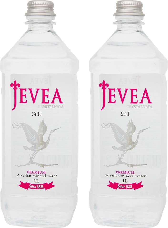 Вода Jevea Crystalnaya минеральная природная негазированная 1л