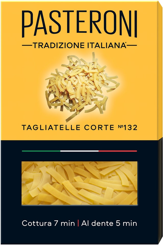 Макароны Pasteroni Tagliatelle Corte №132 400г