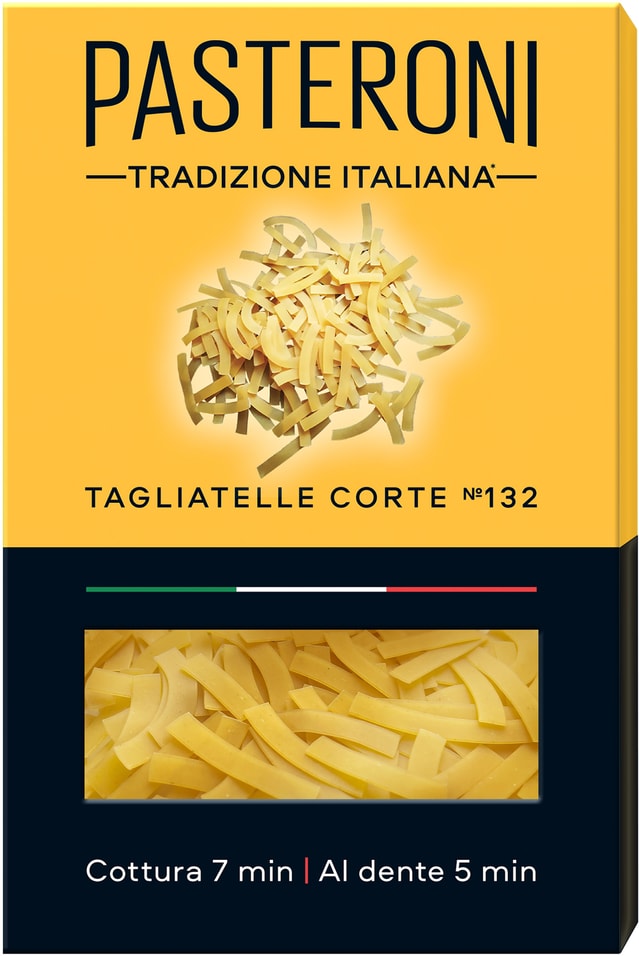 Макароны Pasteroni Tagliatelle Corte 132 400г 124₽