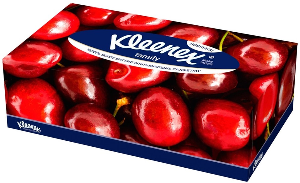 Салфетки Kleenex Family 150шт - Vprokru Перекрёсток 219₽