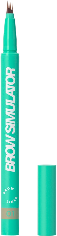 Лайнер для бровей Love Generation Brow Simulator Светло-коричневый Тон 01 0.5мл
