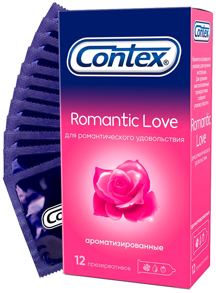 Презервативы Romantic Love ароматизированные 12шт