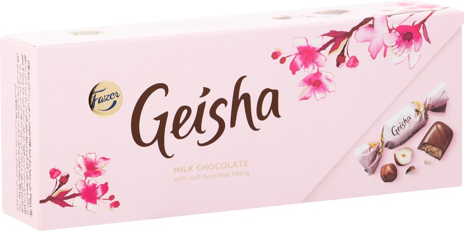 Конфеты Geisha шоколадные с начинкой из тертых орехов 270г