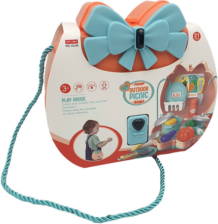 Игровой набор S+S Посудка в чемодане