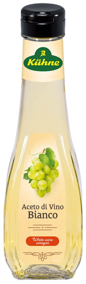 Уксус Kuhne из белого вина 6% 250мл от Vprok.ru