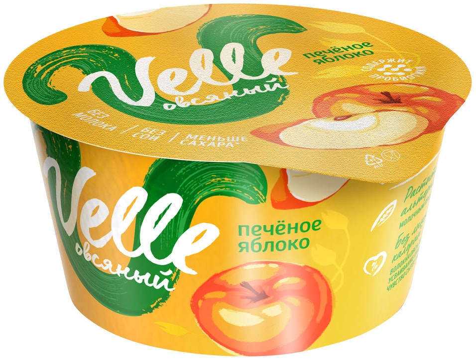Продукт овсяный Velle Печеное яблоко 140г