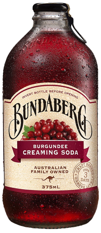 Напиток Bundaberg Burgundee Creaming Soda Крем-сода 375мл