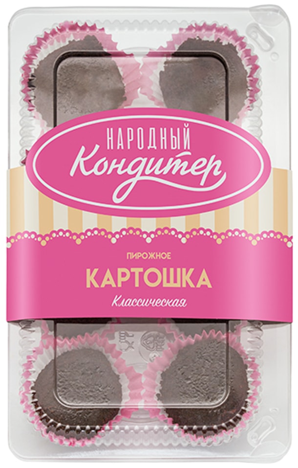 Пирожное Народный Кондитер Картошка классическая 300г
