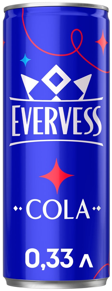 Напиток Evervess Кола 330мл - Vprokru Перекрёсток 69₽