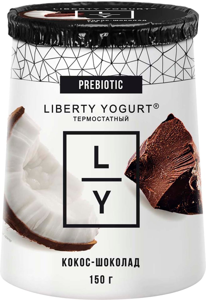 Йогурт Liberty Кокос-шоколад 2% 150г