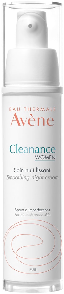 Крем для лица Avene Cleanance Women разглаживающий ночной 30мл