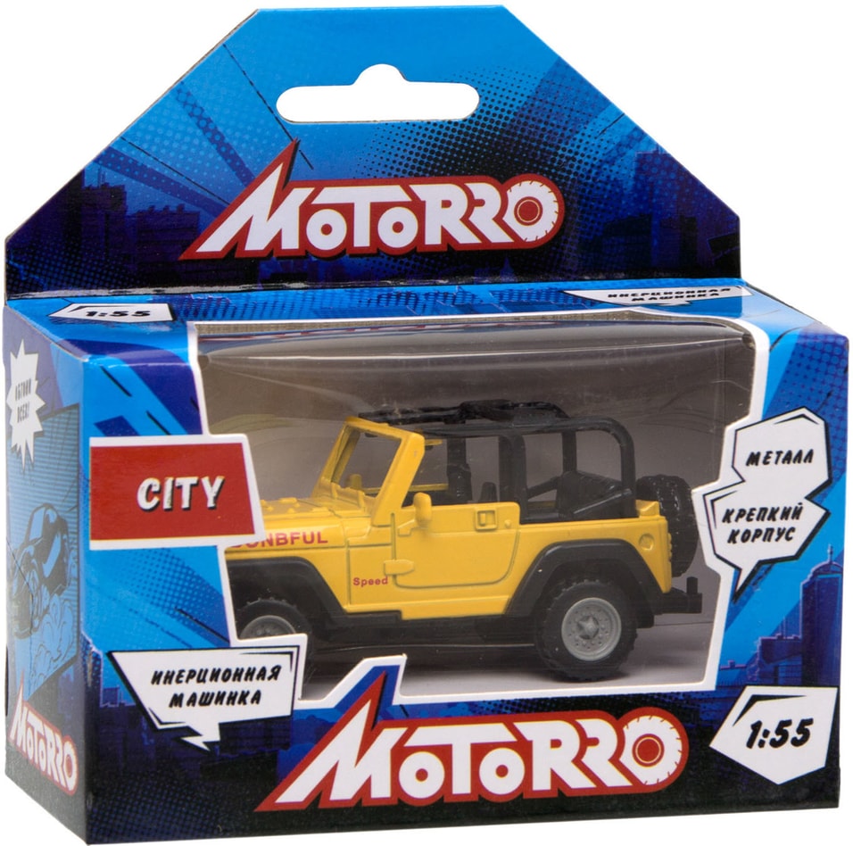 Машинка Motorro 1:60 Джип в ассортименте