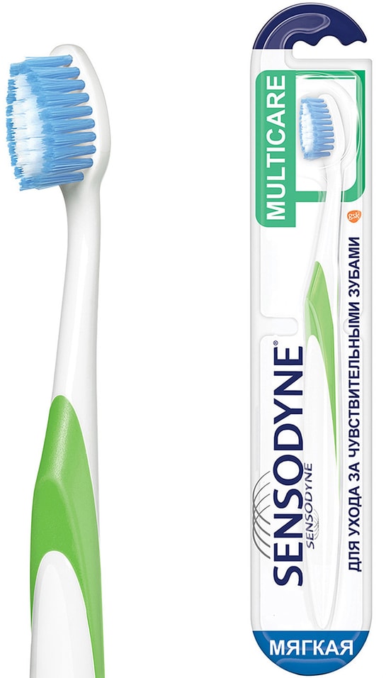 Зубная щетка Sensodyne Комплексная Защита для чувствительных зубов мягкая в ассортименте