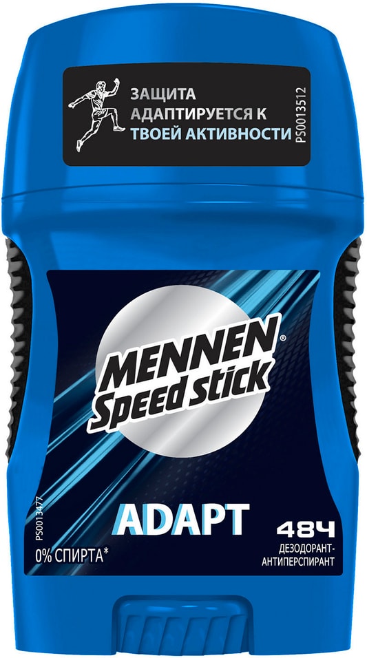 Дезодорант-антиперспирант Mennen Speed Stick Adapt 50г