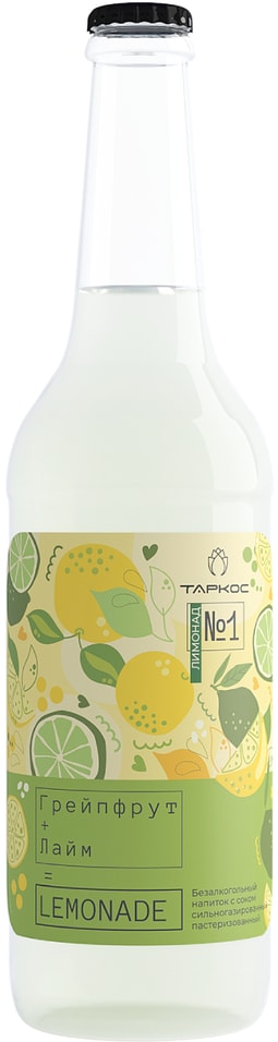 Напиток Таркос Лимонад №1 Грейпфрут-Лайм 450мл