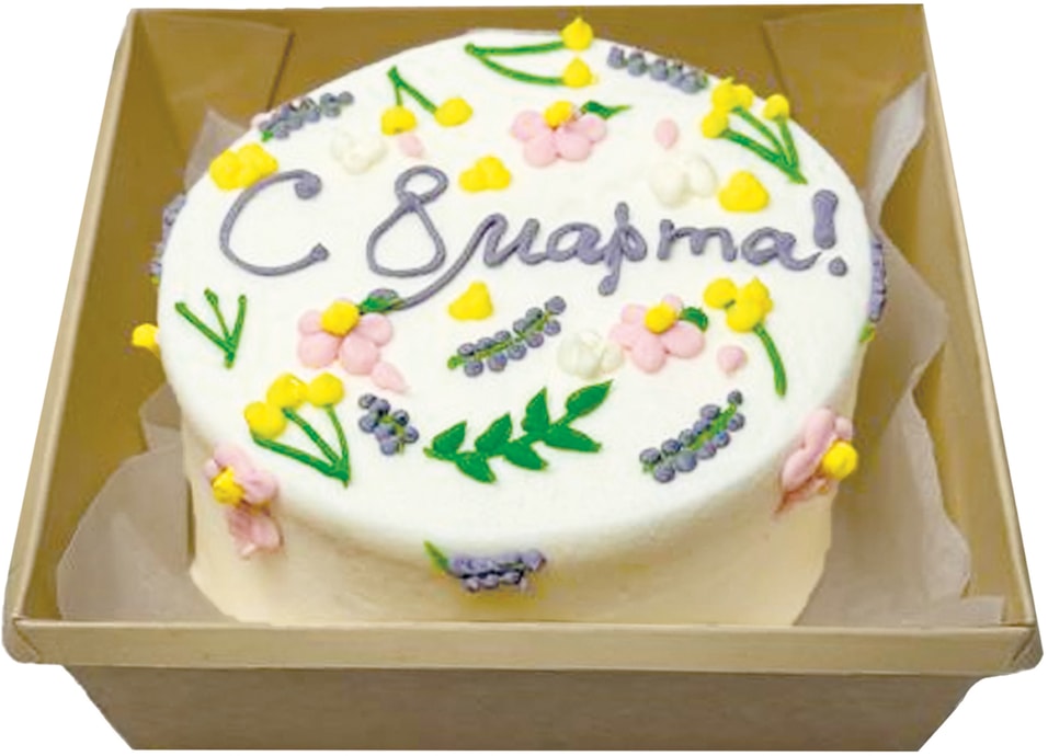 Бенто-торт Cream Royal 8 марта 300г замороженный 1049₽