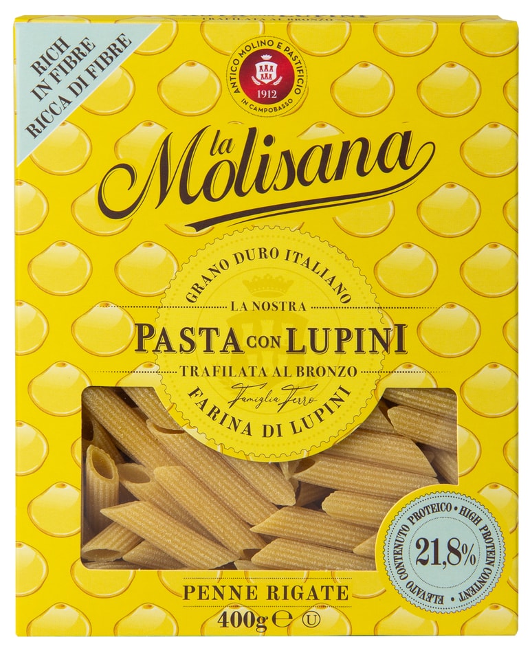 Макароны La Molisana Penne Rigate Перья рифленые 400г