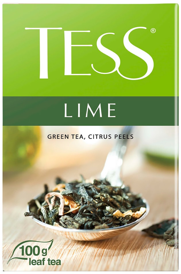 Чай зеленый Tess Lime 100г