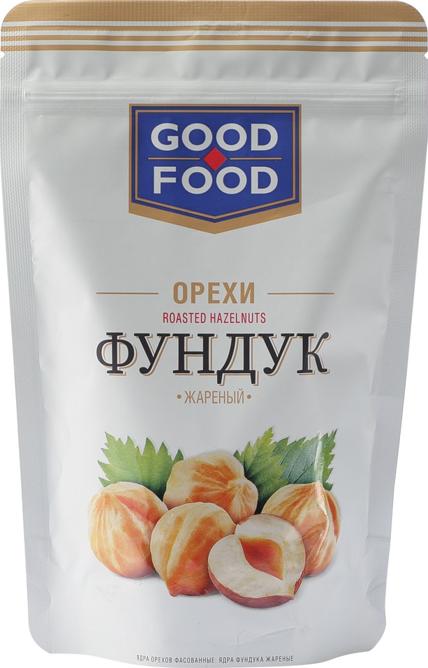 Фундук Good-Food жареный 130г от Vprok.ru