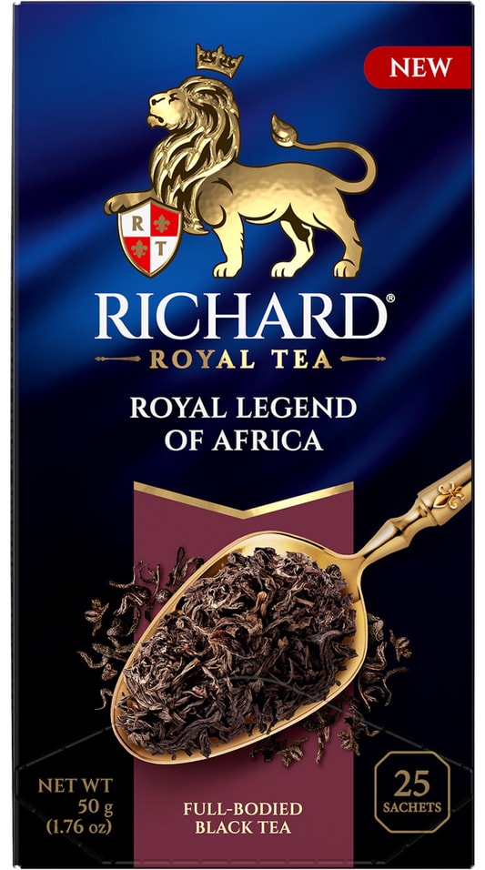 Чай черный Richard Royal Legend of Africa 25*2г